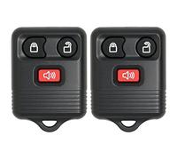 Mushan Lot de 2 télécommandes de rechange CWTWB1U212 pour Ford F150 F250 F350 1998-2014, Lincoln Navigator 1998-2003, Mercury Mariner 2005-2011 (noir)