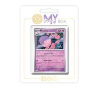 Mushana 036/086 Reverse Version Poké Ball - Myboost X Écarlate et Violet 10.5 Foudre Noire - Coffret de 10 Cartes Pokémon Françaises