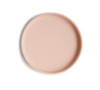 mushie Assiette à Ventouse en Silicone | Sans BPA | Accessoires pour Bébé, Jeunes Enfants Garçons et Filles | Passent au Lave-Vaisselle et au Micro-Ondes | Modèle Classique | (Blush)