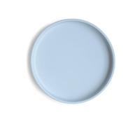 mushie Assiette à Ventouse en Silicone | Sans BPA | Accessoires pour Bébé, Jeunes Enfants Garçons et Filles | Passent au Lave-Vaisselle et au Micro-Ondes | Modèle Classique | (Powder Blue)