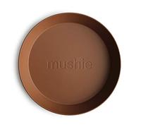 mushie Assiette pour Enfants | Réutilisable Vaisselle Sans BPA | Assiettes Compatibles Lave-Vaisselle & Micro-ondes | Fabriqué au Danemark | Caramel