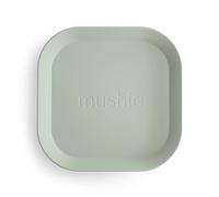 Mushie – Assiette pour enfants Réutilisable Sans BPA Compatible lave-vaisselle & micro-ondes Sage
