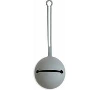 Mushie Baby Boîte à tétine en silicone Paci Case Sac à tétine dans de superbes couleurs(Gris pierre)