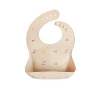 Mushie Silicone Baby Bib bavoir Cherries 1 pcs