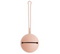 Mushie Boite à Tétine Sucette en Silicone| Sans BPA | Accessoires pour Bébé, Jeunes Enfants Garçons et Filles | Matériel Durable & de Haute Qualité (Blush)