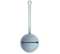 Mushie Boite à Tétine Sucette en Silicone| Sans BPA | Accessoires pour Bébé, Jeunes Enfants Garçons et Filles | Matériel Durable & de Haute Qualité | Powder Blue