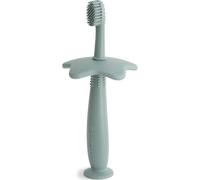 Mushie Brosse d'apprentissage Silicone Vert Étoile 1 Unité