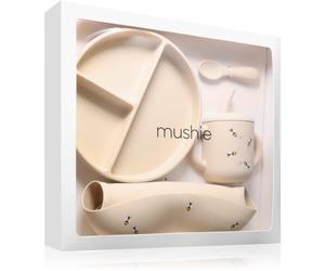 Mushie Feeding Toddler Set service de table pour enfants en bas âge 6m+ Bees