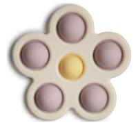 Mushie Pop It Flower Silicone Lilac Daffodil Ivory 1ud