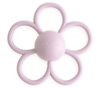 Mushie Rattle Teether Toy jouet de dentition avec hochet Soft Lilac 1 pcs