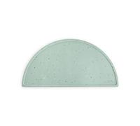 Mushie Set de Table pour Assiette | Silicone et Antidérapante | sans BPA | Accessoires pour Bébé, Jeunes Enfants Garçons et Filles | Matériel Durable & de Haute Qualité | Cambridge Blue Confetti