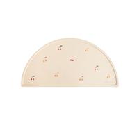 Mushie Set de Table pour Assiette | Silicone et Antidérapante | sans BPA | Accessoires pour Bébé, Jeunes Enfants Garçons et Filles | Matériel Durable & de Haute Qualité | Cherries