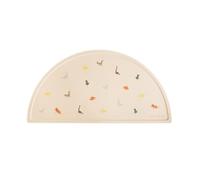 Mushie Set de Table pour Assiette | Silicone et Antidérapante | sans BPA | Accessoires pour Bébé, Jeunes Enfants Garçons et Filles | Matériel Durable & de Haute Qualité | Dinausors