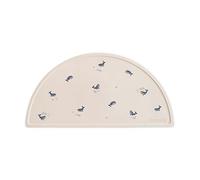 Mushie tapis de table en silicone pour enfants | Sous-main lavable résistant aux taches | Design antidérapant (Whales)