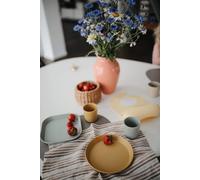 Mushie Tasse De Vaisselle Pour Enfants Ensemble De 2 Tasses De Table S Résistantes Au Lave-Vaisselle Et Au Micro-Ondes Facile À Tenir Pour L'enfant Fabriqué Au Danemark Woodchuck