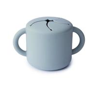 Mushie Tasse pour Snacks Silicone Powder Blue 12 Mois 1 Unité