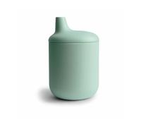 Mushie Taza Didáctica Silicona Solid Cambridge Azul 1ud