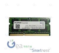 MUSHKIN ESSENTIALS Mémoire DDR3 4GB PC3L-12800 SODIMM 1600MHZ 1.35V