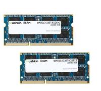 MUSHKIN Memoria SODIMM 16 GB 2 X 8GB DDR3 1333 KIT 2RX8, MAR3S1339T8G28X2