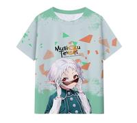 Mushoku Tensei: Isekai Ittara Honki Dasu Series Print Migurdia Roxy Nouveau Coton Hommes Femmes Mode Manga O Neck T-Shirts Streetwear