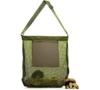 Mushroom Basket Picking Mushroom Bag Mushroom Hunting Bag Foldable Food Search Bag Breathable Mesh Food Search Bag
