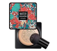 Mushroom Head Air Cushion Foundation, BB Cream, CC Creme, Foundation Liquide,Fond De Teint Longue Durée Mushroom Air Cushion, Base De Maquillage Hydratant Correcteur, Blanc Naturel