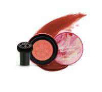 Mushroom Head Blush avec Éponge Champignon, Blush Liquide pour les Joues, Fard à Joue Naturel Longue Tenue, Maquillage Femme pour un Teint Éclatant et Frais (4)