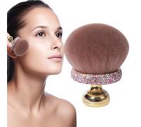 Mushroom Makeup Brush, Soft Blending Foundation Brush, 2.17 inches Compact Smooth Application with Bristles, Cosmetics Accessory, Ideal for Women, Mom, Wife, and Everyday Use