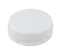 Mushroom RV Roof Vent Cover 5.3in White Plastic