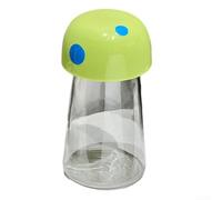Mushroom Storage Jar 300ml Airtight Food Container(Green 600ml)
