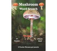 Mushroom Word Search: Fun Word Searches Inspired by Mushrooms, Nature, and Forest Adventures