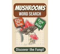 Mushroom Word Search Puzzle Book: Puzzles featuring Forests, Foraging, and Fungi