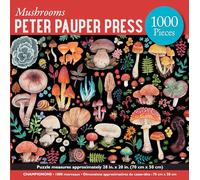 Mushrooms 1000-Piece Jigsaw Puzzle