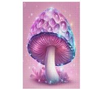 Mushrooms Puzzle en Bois Enfant 1000 Pièces - Jeu EduChatif Motricité Fine Et Concentration - Puzzles pour Adultes （78×53cm）