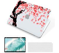 MUSHUI 4 en 1 Coque pour Macbook Pro 14 Pouces 2021 2022 2023 2024 M4 M3 M2 M1 Pro Max A3112 A3185 A3401 A2918 A2992 A2779 A2442, Housse en Plastique Rigide Mince & Protection Clavier, MX10