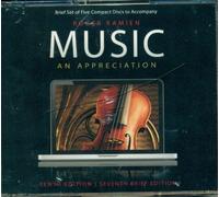 Music, An Appreciation (Tenth edition, Seventh Brief Edition, 5 CD's) 10th (tenth) /7th (seventh) Bri Edition by Roger Kamien published by Sony BMG (2011)