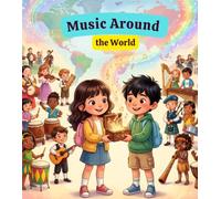 Music Around the World: A Fun Around-the-World Picture Book About Music, Instruments, and Cultures | Educational Story Book for Kids Ages 4-8 | Bedtime Reading Adventure