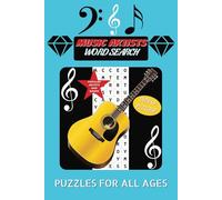 Music Artist Word Search Puzzle Book: Easy to Read Word Searches about Singers, Rock Bands, Rappers and More (over 40 puzzles)