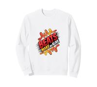 Music Beats Rhythm Lover Sound Lifestyle Design Sweatshirt