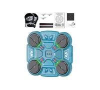 Music Boxing Game, Rechargeable Reflex Trainer, Three Speed Adjustable Punch Pad, Fun Interactive Workout Gear, Suitable for Gym Playroom Apartment Boys Girls Students Over 8 Years Old