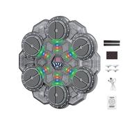 Music Boxing Machine - 34x33.5cm Entraîneur interactif sans fil, Kids Musical Punching Wall, Smart Boxing Game, Intérieur Gym Home Office Living Room Bedroom Fitness Sports Activity Toy