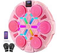 Music Boxing Machine Enfant Bluetooth LED Avec Écran Numérique Machine De Boxe Musicale Interactive, Punching Ball Connecté 6