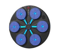 Music Boxing Machine - Entraîneur Interactif 8 Modes - Punching Bag avec Éclairage RGB Montage Mur Boxe Musicale - pour Adultes à la Maison au Bureau ou en Salle de Sport