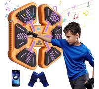 Music Boxing Machine Intelligente Bluetooth Écran LED Lumières RGB, Détection de Frappe, Compteur Intégré, Installation Sans