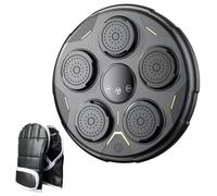 Music Boxing Machine - Puntement Game, Interactive Trainer | Arcade Boxing Workout avec score numérique, machine de boxe musicale avec rythmes boutons et lumières LED Fitness Boxing Fun Device