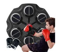 Music Boxing Machine - Wall Boxing Machine | Smart Punching Target Toys with Boxing Gloves | Adjustable Speed Boxing Machine Wall Mounted for Kids Wireless Sport Toy for Children