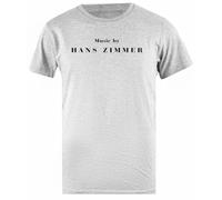 Music by Hans Zimmer T-Shirt Homme Basic Coton Gris