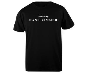 Music by Hans Zimmer T-Shirt Homme Basic Coton Noir
