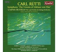 Rutti / Diethelm – Symphonie : Les visions de Niklaus von Flue; Dernières œuvres pour cordes – CD