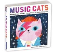 Mudpuppy – Music Cats Board Book – Compilation des légendes musicales – Livre cartonné